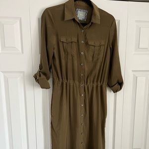 Anthropologie Maeve Shirtdress